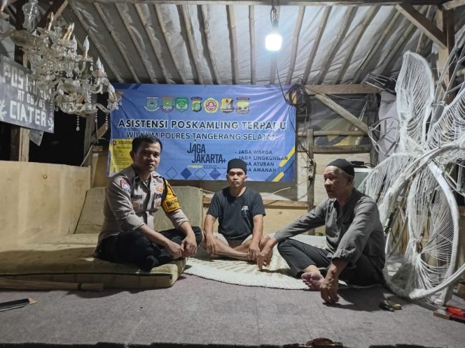 
					Poskamling Terpadu Ciater Aktif, Polsek Serpong Perkuat Sinergi Warga Jaga Kamtibmas