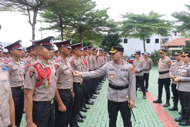 
					148 Siswa Diktuk Bintara Polri Gelombang I TA 2026 Jalani Latja di Polres Tangsel