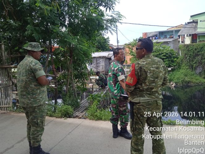 
					Kodim 0510/Trs Lakukan Validasi Lapangan Rencana Pembangunan Jembatan Garuda di Kosambi