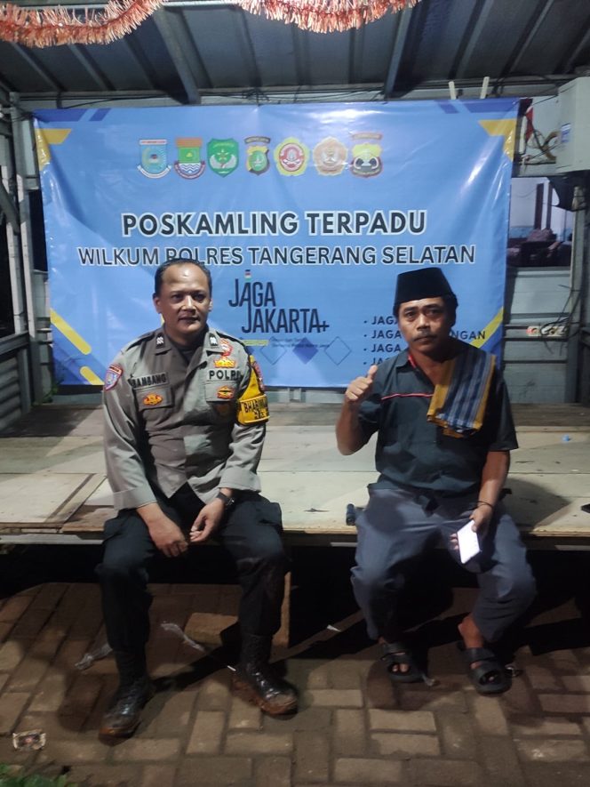 
					Aktifkan Siskamling, Polsek Serpong Perkuat Keamanan Lewat Pengecekan Poskamling Terpadu