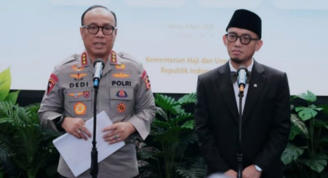 
					Polri dan Kementerian Haji Bentuk Satgas Haji 2026, Hadir Lindungi Jemaah Sesuai Arahan Presiden Prabowo