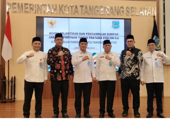 
					Wali Kota Tangsel Lantik Pejabat Eselon II B, Perkuat Kinerja dan Pelayanan Publik