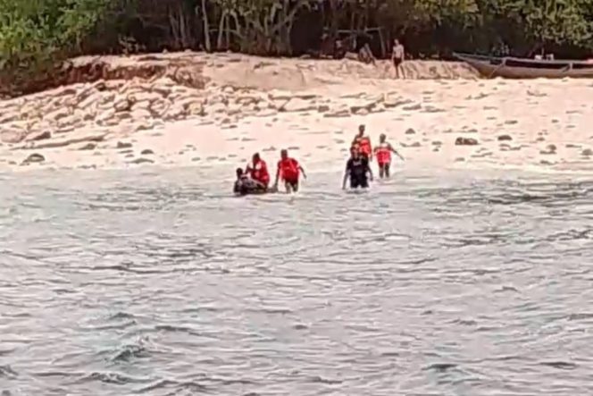 
					POLAIRUD POLDA GORONTALO BERHASIL EVAKUASI 7 WARGA TERDAMPAR DI PULAU MAS