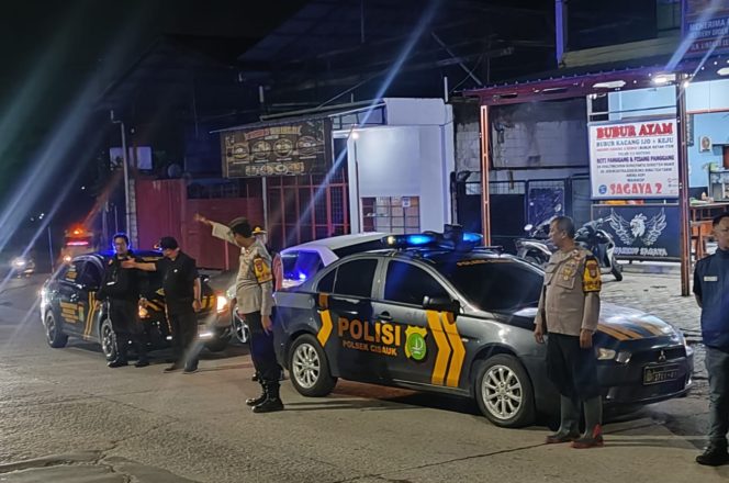 
					Patroli Strong Point KRYD Polsek Cisauk, Cegah Balap Liar dan Gangguan Kamtibmas