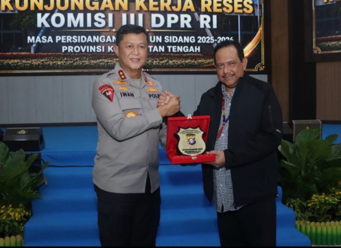 
					Kunjungan Kerja ke Provinsi Kalteng, Komisi III DPR RI Apresiasi Kinerja Polda Kalteng