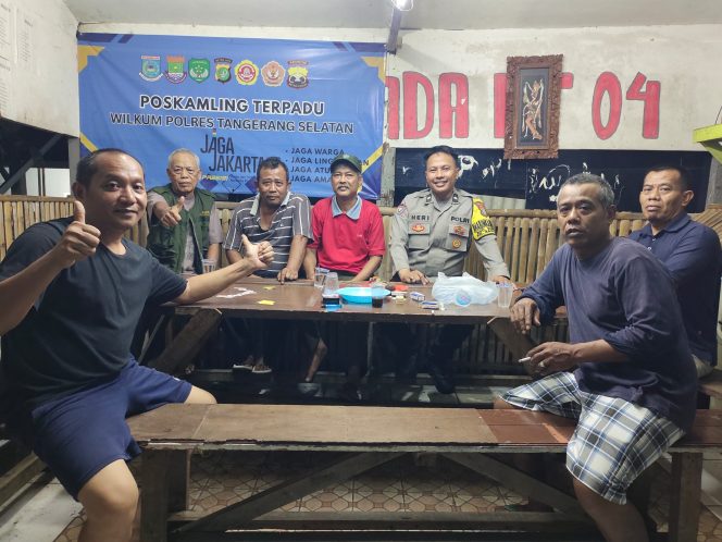 
					Aktifkan Siskamling, Polsek Serpong Perkuat Sinergi Warga Lewat Pengecekan Poskamling Terpadu