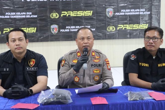 
					Polsek Kelapa Dua Amankan Dua Pelaku Curanmor