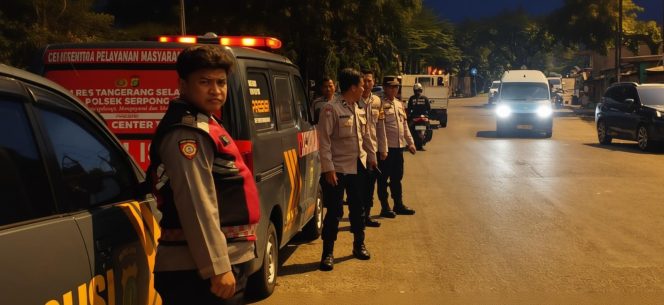 
					Operasi Cipta Kondisi dan Patroli Blue Light Polsek Serpong Berjalan Kondusif, Warga Merasa Lebih Aman