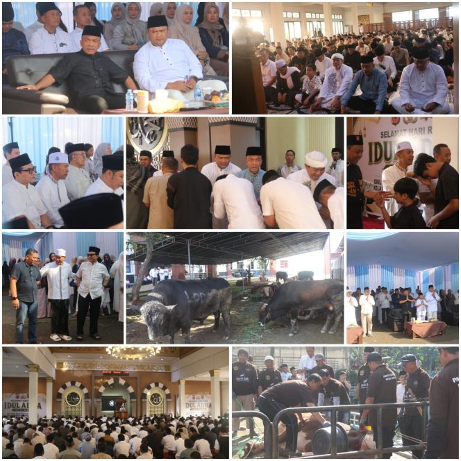
					Polda Jabar Rayakan Idul Adha 1447 H, Wujudkan Semangat Rela Berkorban & Kepedulian Sosial