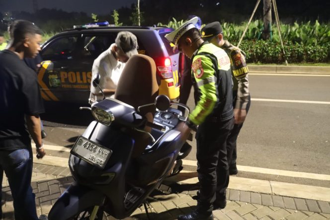 
					Patroli Razia Stasioner Polres Tangsel, Wujud Nyata Ciptakan Rasa Aman di Tengah Masyarakat