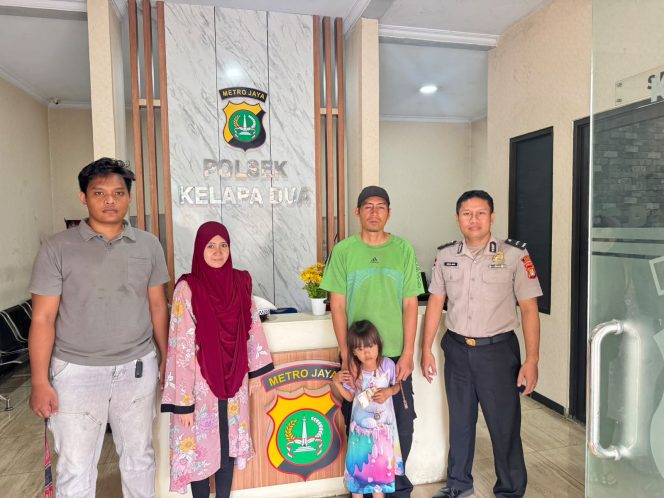 
					Respon Cepat Laporan 110, Polsek Kelapa Dua Berhasil Temukan Keluarga Anak Perempuan yang Terpisah dari Orang Tuanya