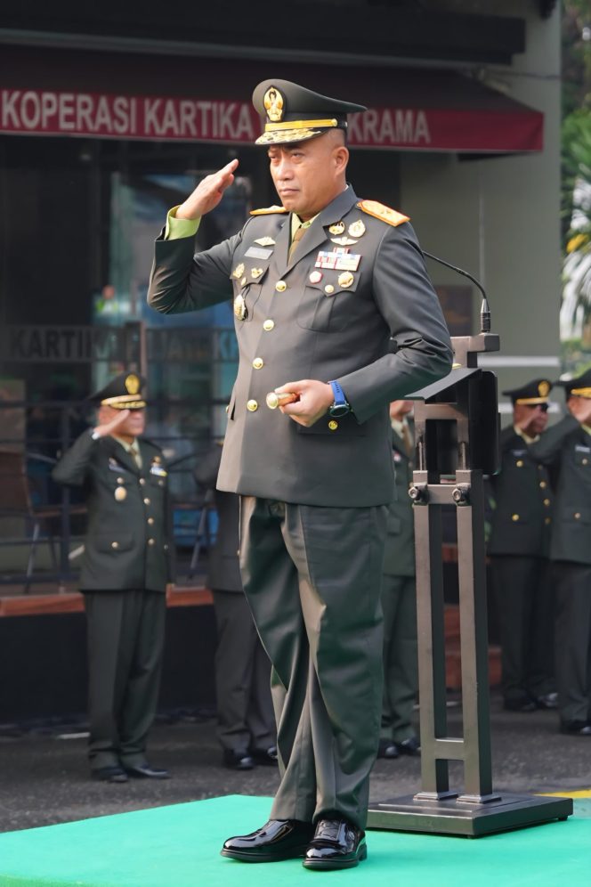 
					Pancasila Pemersatu Bangsa, Fondasi Perdamaian Dunia. Danrem 052/Wijayakrama Pimpin Upacara Peringatan Hari Lahir Pancasila Tahun 2026