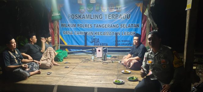 
					Pemuda Jadi Garda Terdepan Keamanan Lingkungan, Bhabinkamtibmas Legok Aktif Cek Poskamling Kamtibmas