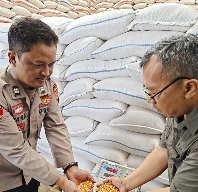 
					4 Ton Jagung Petani Cibalong Diserap Bulog, Polri Hadir Dukung Ketahanan Pangan