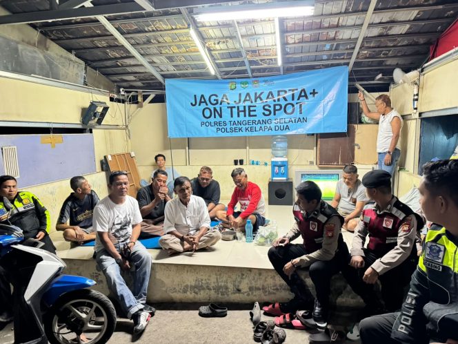 
					Polsek Kelapa Dua Gelar Jaga Jakarta On The Spot, Serap Aspirasi dan Ajak Warga Jaga Kamtibmas