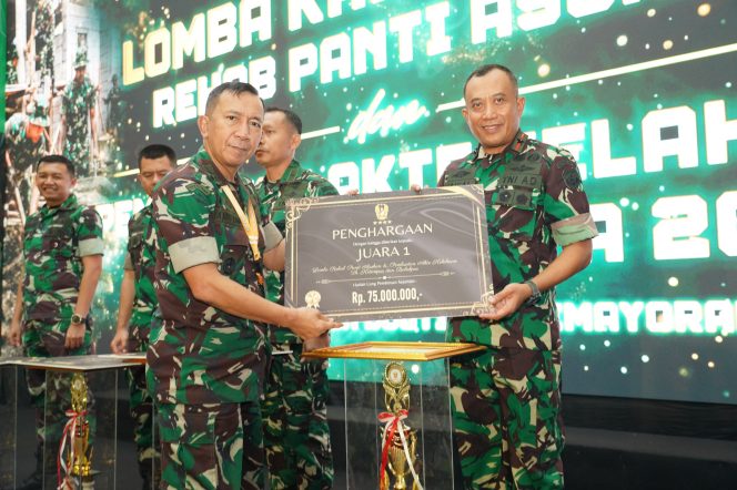 
					Korem 052/Wijayakrama Ukir Prestasi Nasional, Raih Penghargaan Lomba Karya Bakti TNI AD