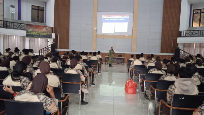 
					Danramil Rajeg Edukasi Ratusan Kadet KKRI Tentang Bahaya Narkoba