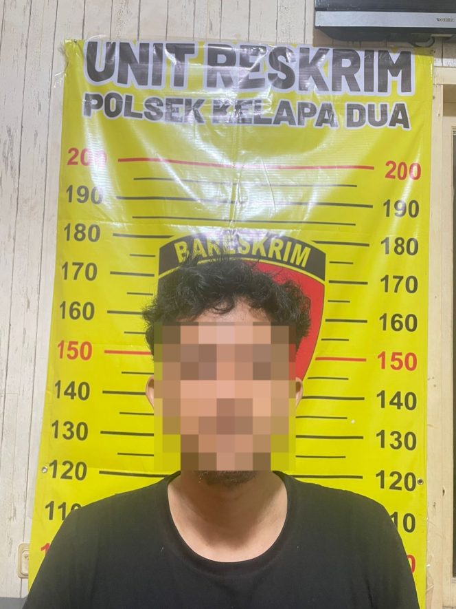 
					Polsek Kelapa Dua Amankan Terduga Pengedar Obat Daftar G Ilegal
