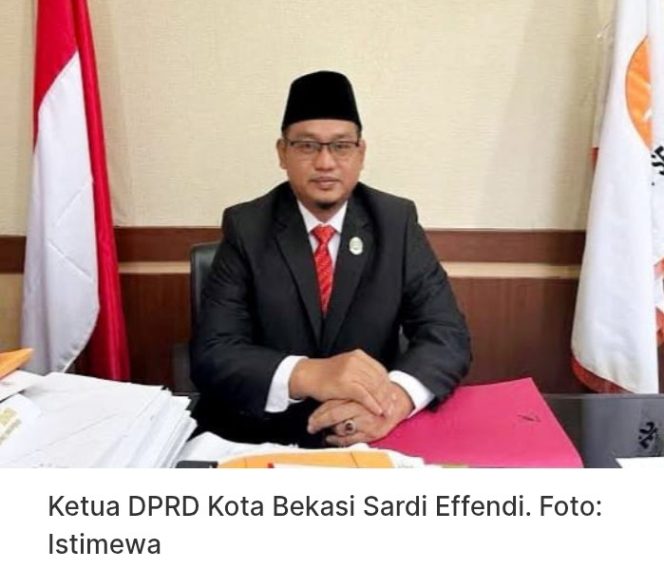 
					Ketua DPRD Kota Bekasi Sardi Efendi Mendesak Inspektorat Lebih Agresif, WTP Harus Tetap Dipertahankan