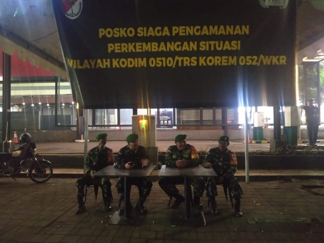 
					Koramil 14/Panongan Laksanakan Posko Siaga Pengamanan dan Patroli Wilayah untuk Menjaga Kondusivitas Kamtibmas