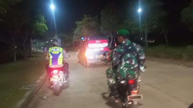 
					Koramil 14/Panongan Sinergi dengan Polsek Laksanakan Patroli Antisipasi Daerah Rawan Begal