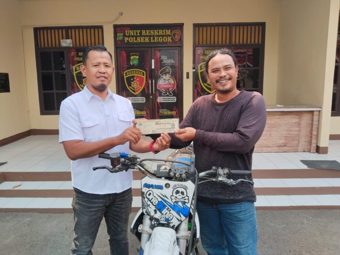 
					Operasi Berantas Jaya : Polsek Legok Kembalikan Dua Motor Hasil Ungkap Kasus Curanmor kepada Korban