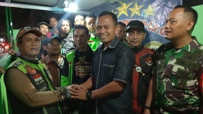 
					Kodim 0510/Tigaraksa Peduli Ojol, Resmikan Basecamp Ojol C-Pot di Bojong Nangka