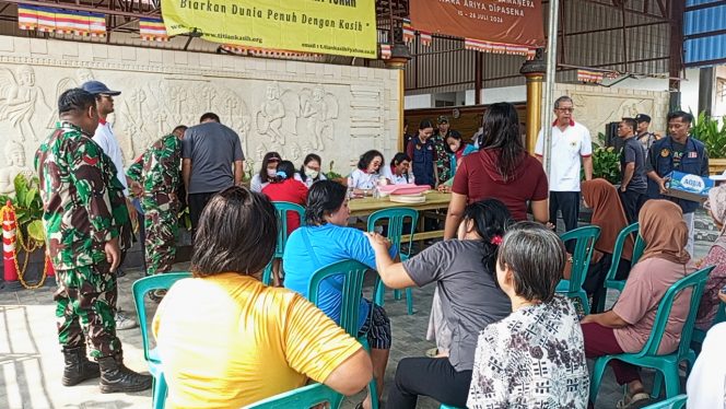 
					komunikasi sosial dan bakti sosial kesehatan, koramil 14/panongan dukung pelayanan kesehatan bagi masyarakat melalui program “jaga jakarta on the spot”