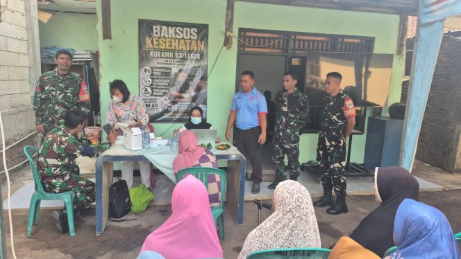 
					Jaga Jakarta On The Spot”, Koramil 03/Legok Gelar Komunikasi Sosial dan Bakti Sosial Kesehatan