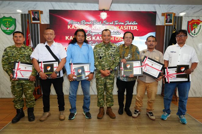 
					Korem 052/Wkr Apresiasi Mitra Media, Perkuat Sinergi Informasi kepada Masyarakat