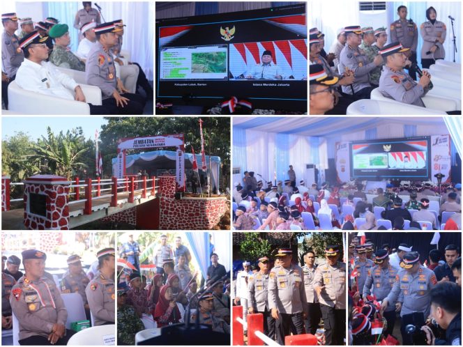 
					Wadansat Brimob Jabar Jembatan Merah Putih : Penghubung & Harapan Baru
