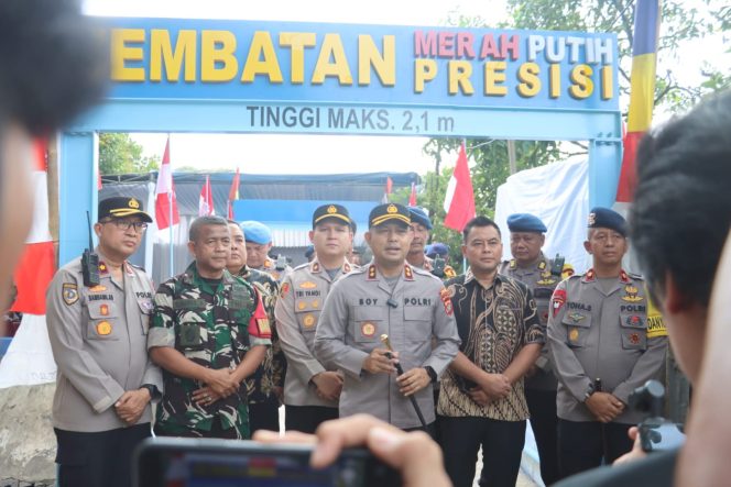 
					Jembatan Merah Putih Presisi Ciputat Diresmikan, Kapolres Tangsel: Investasi Jangka Panjang untuk Masyarakat