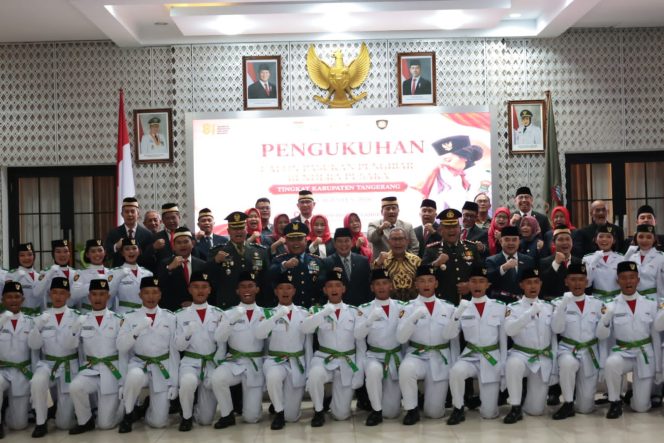 
					Kasdim Tigaraksa Hadiri Pengukuhan Paskibraka Kabupaten Tangerang