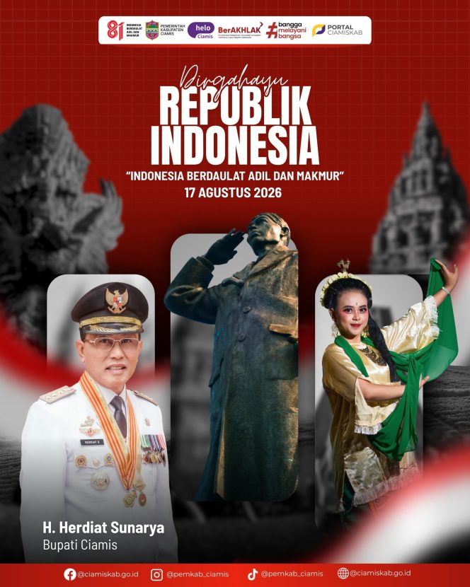 
					Semangat Kemerdekaan, Bupati Ciamis Ajak Masyarakat Kobarkan Semangat Juang Pahlawan