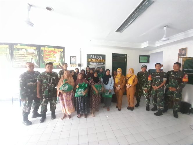 
					Bertepatan HUT RI ke-81, Koramil 12/Rajeg Gelar Komsos dan Bakti Sosial Kesehatan melalui Jaga Jakarta “On The Spot”