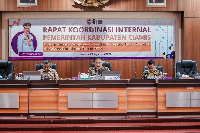 
					Menjelang Pilkades Serentak, Bupati Ciamis Tekankan Edukasi Digitalisasi, Netralitas dan Kondusivitas