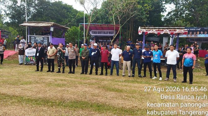 
					Danramil 14/Panongan Hadiri Pembukaan Open Tournament Bola PSGP Cup 2026 di Desa Ranca Iyuh