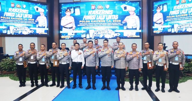 
					Rapat Kerja Fungsi Teknis Ditlantas Polda Kalteng Tahun 2026: Dorong Digitalisasi Layanan Polisi Menuju Indonesia Emas