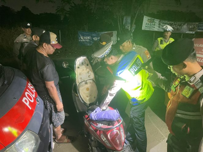 
					Patroli dan Razia Stasioner Polsek Curug Sasar Kejahatan Jalanan