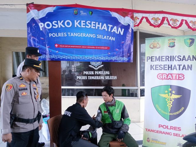 
					Mitigasi Dampak Erupsi Anak Gunung Krakatau, Dokkes Polres Tangsel Buka Posko Kesehatan