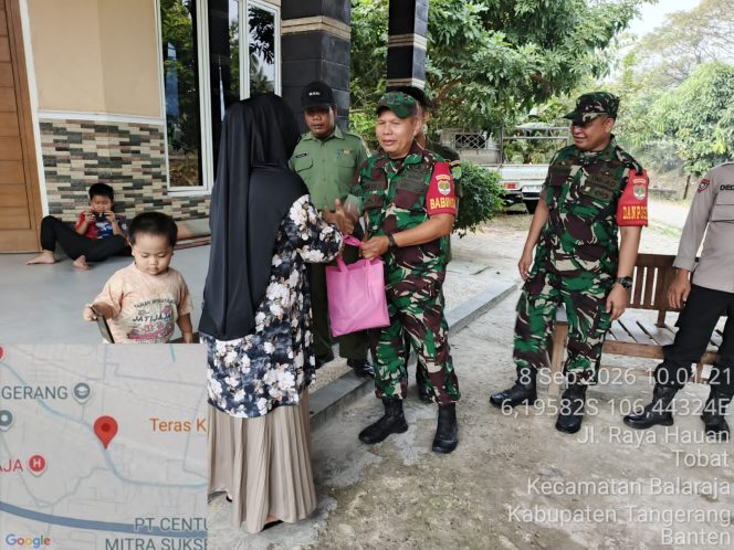
					Perkuat Kemanunggalan TNI dengan Rakyat, Koramil 05/Balaraja Gelar Bakti Sosial Jaga Jakarta “ON THE SPOT”