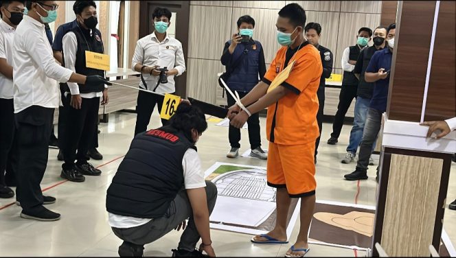
					Polda Kalteng Gelar Rekonstruksi Kasus di Tumbang Kalemei