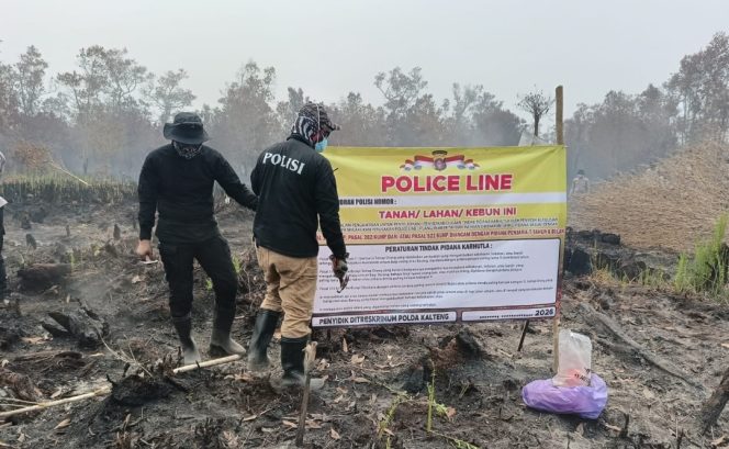 
					Kasus Karhutla di Kalteng, Kapolda: 25 Tersangka Berhasil Diamankan dan 1 Korporasi di Kotim Naik ke Tahap Penyidikan